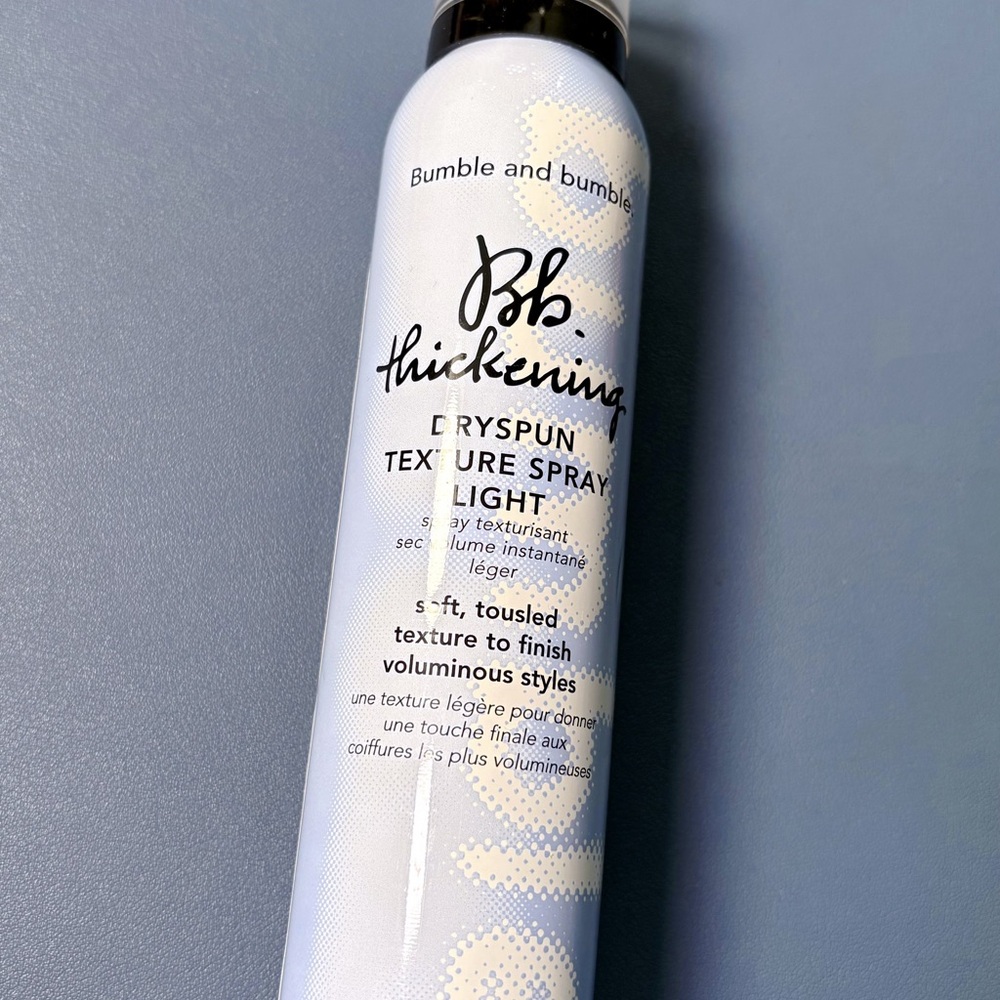 Bumble and Bumble Thickening Dryspun Texture Spray Light 4.12 oz/150ml New.